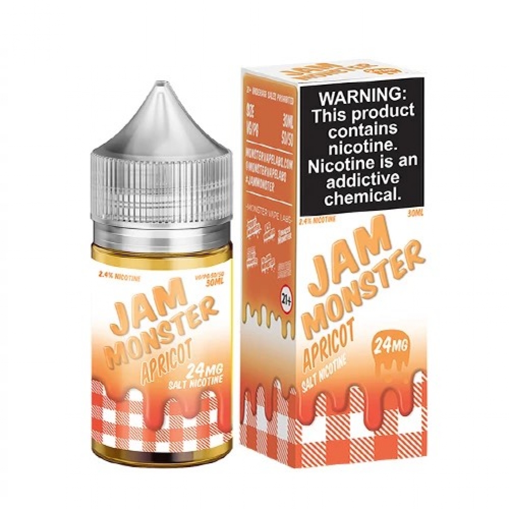 Jam Monster Apricot Saltnic 24MG